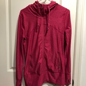 Gap Body pink zip hoodie size medium